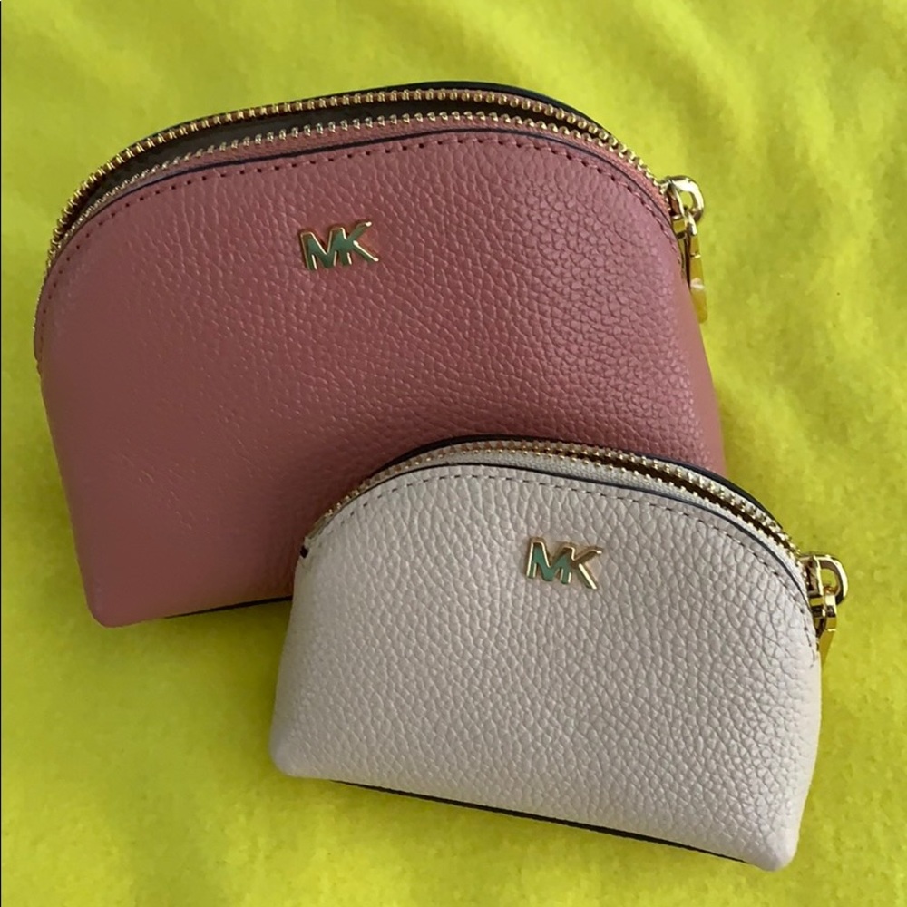 NWOT Michael Kors cosmetics bag bundle